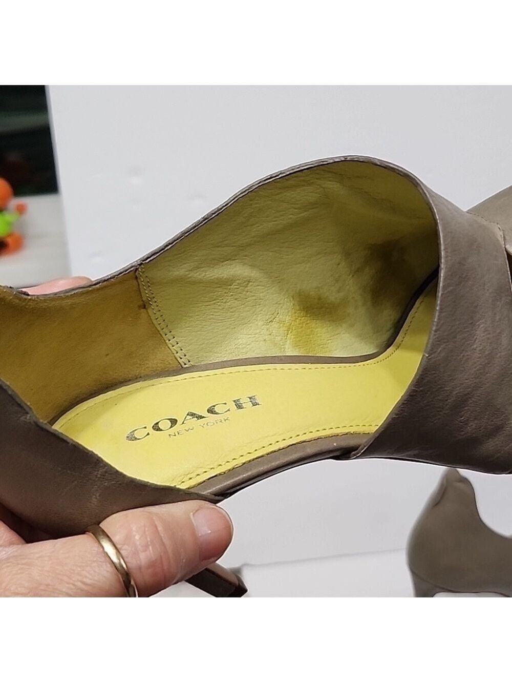 COACH HEELS SIZE 6 B - Picture 10 of 11